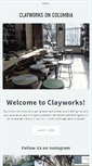 Mobile Screenshot of clayworksoncolumbia.org